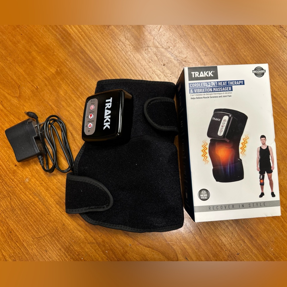 TRAKK Heating Massaging Knee & Elbow Brace